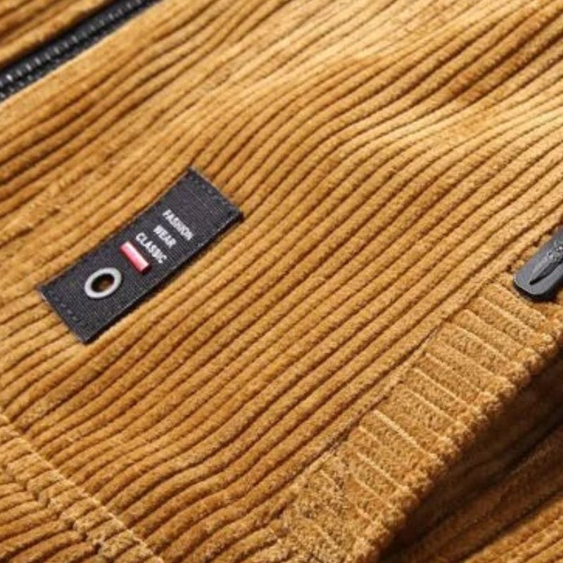 Veste Homme Velours Marron