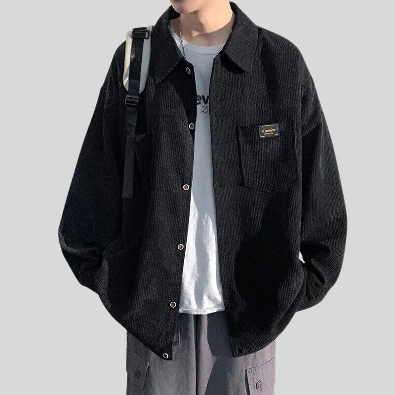 Veste Homme en Velours Cotelé