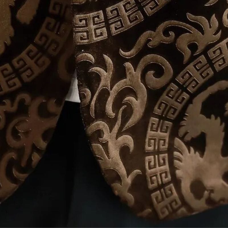 Veste Homme en Velours Marron