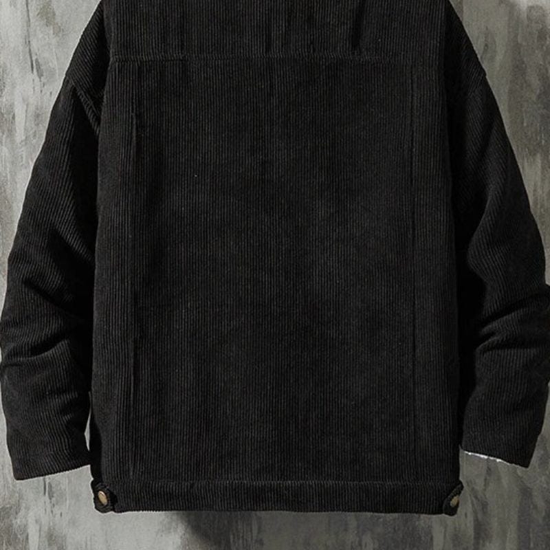 Veste Homme en Velours Noir