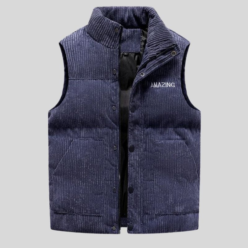 Veste Sans Manche Velours