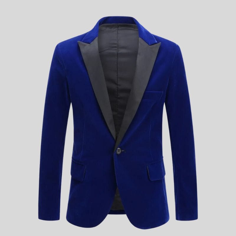 Veste Smoking Velour Homme