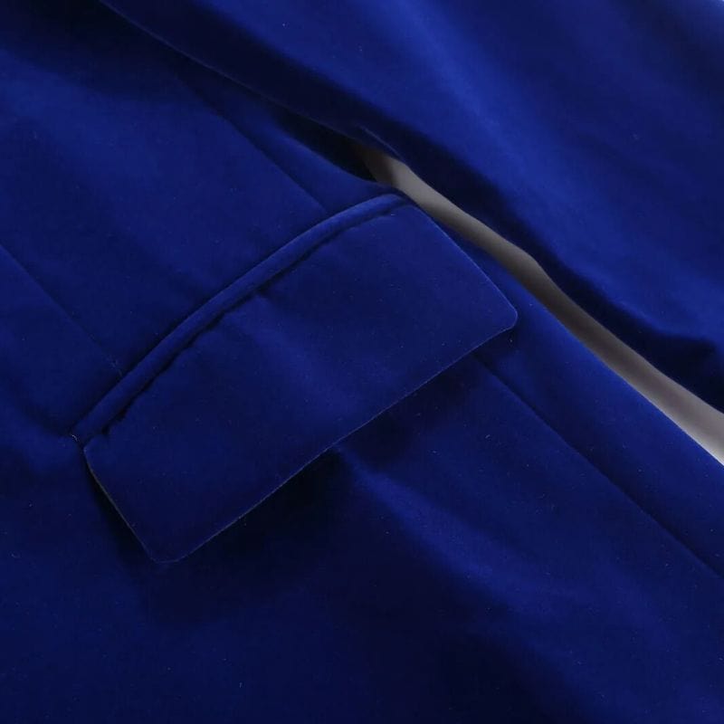 Veste Smoking Velour Homme