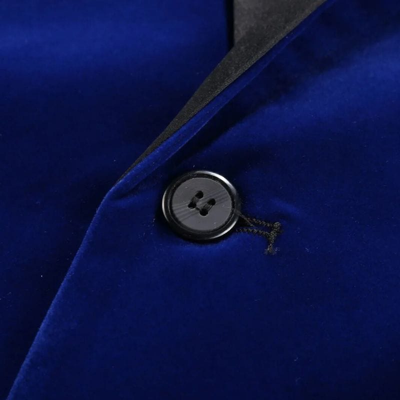 Veste Smoking Velour Homme