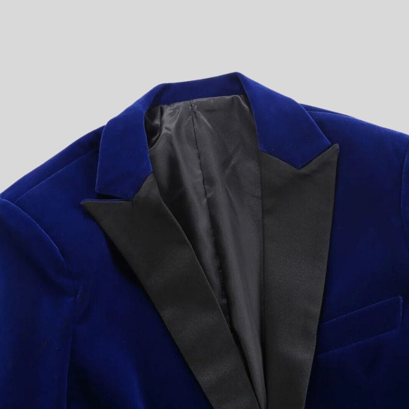 Veste Smoking Velour Homme