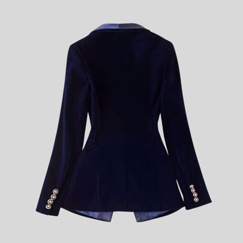 Veste Tailleur Femme Velours