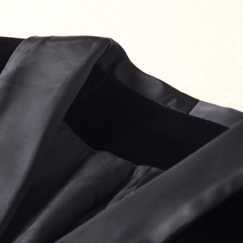 Veste Tailleur Velours Femme