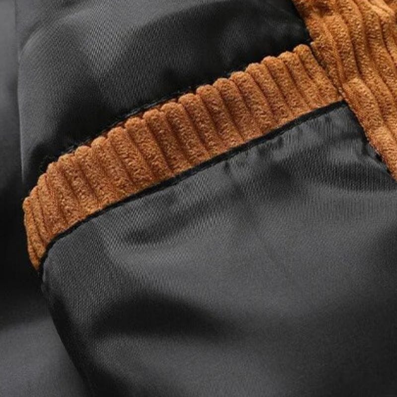 Veste Velour Camel Homme