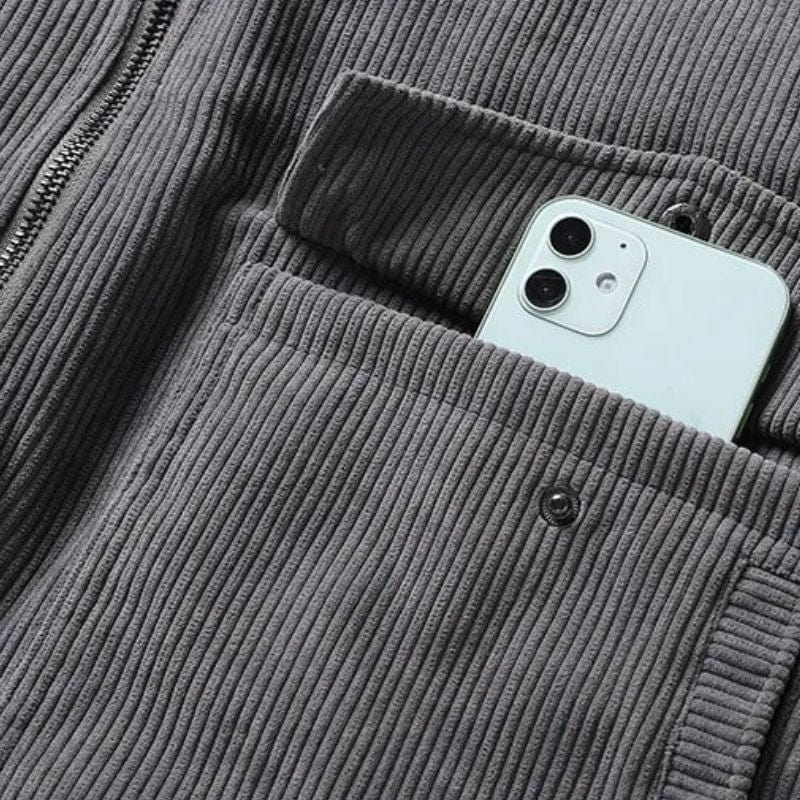 Veste Velour Moumoute Homme