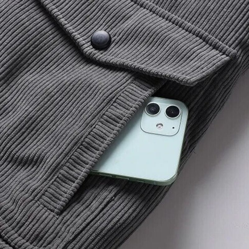 Veste Velour Moumoute Homme