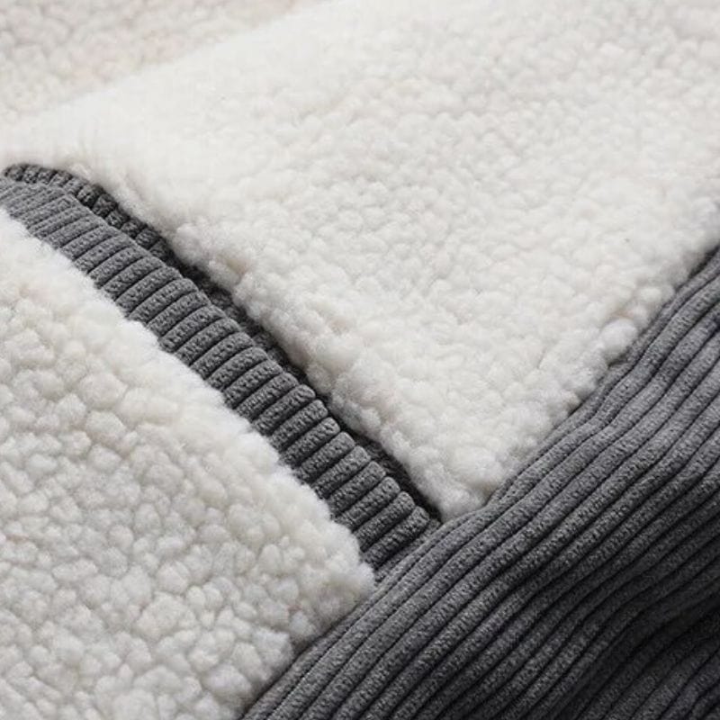 Veste Velour Moumoute Homme