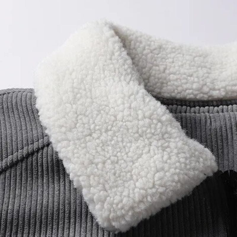 Veste Velour Moumoute Homme