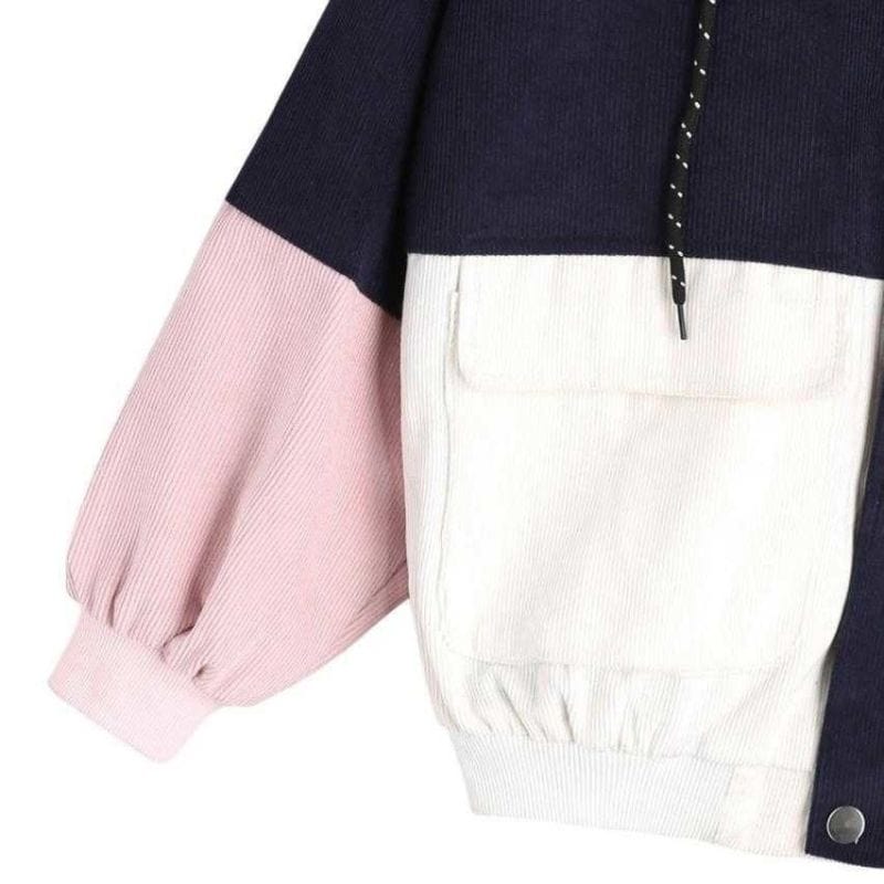 Veste Velours Cotele Femme