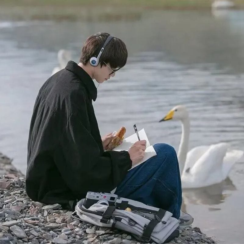 Veste Velours Cotelé Noir Homme