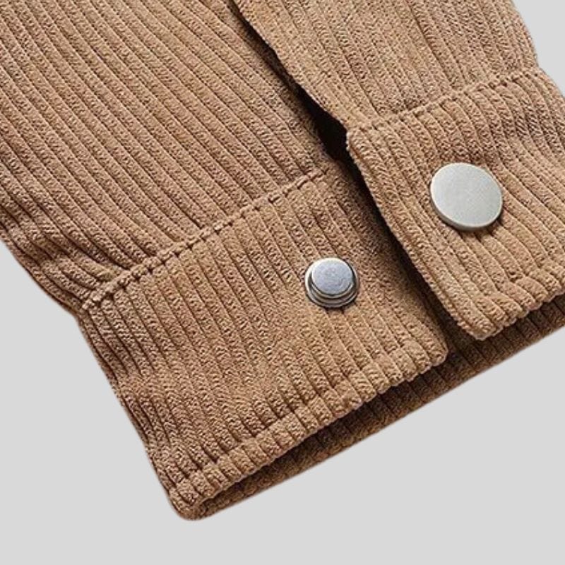 Veste Velours Doublée Homme