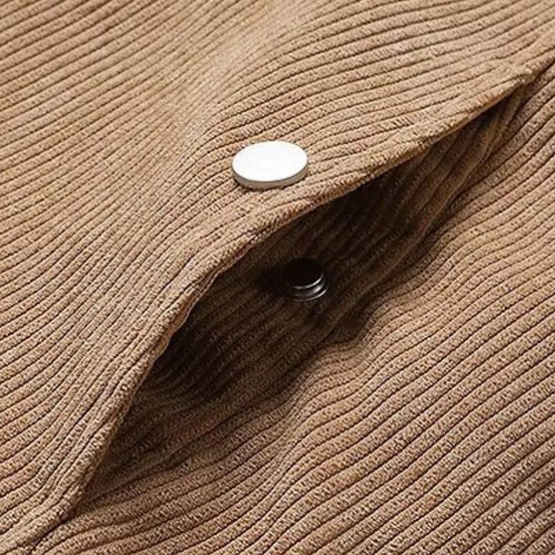 Veste Velours Doublée Homme