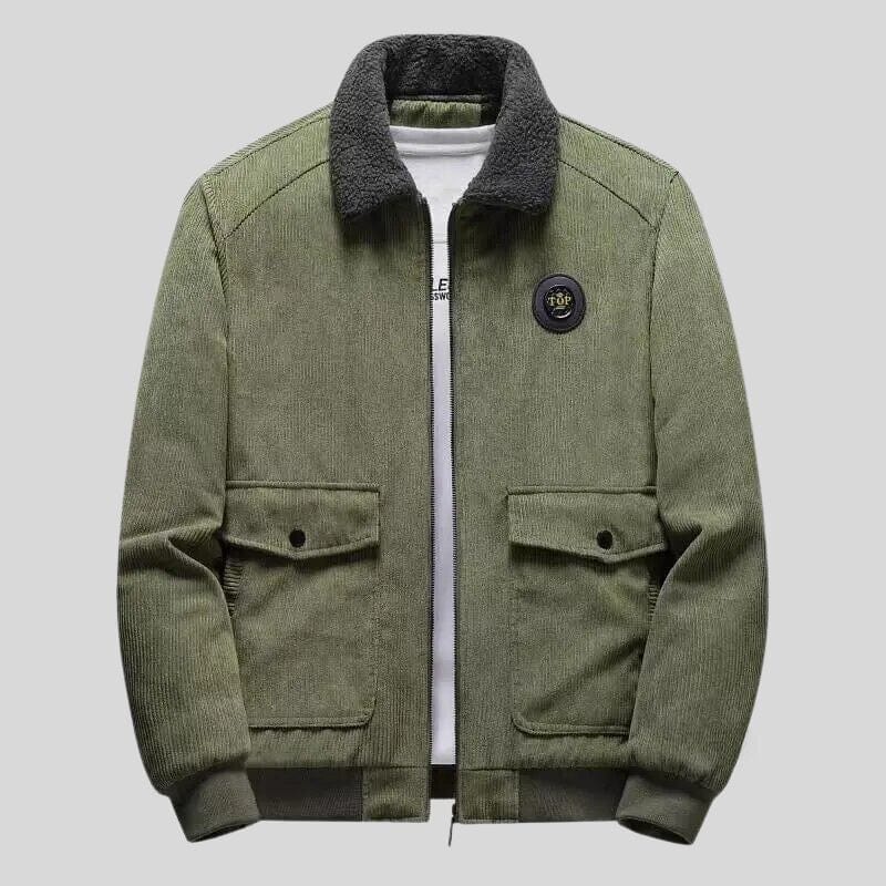 Veste Velours Fourrée Homme