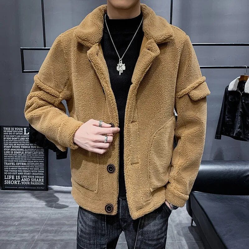 Veste Velours Hiver Homme