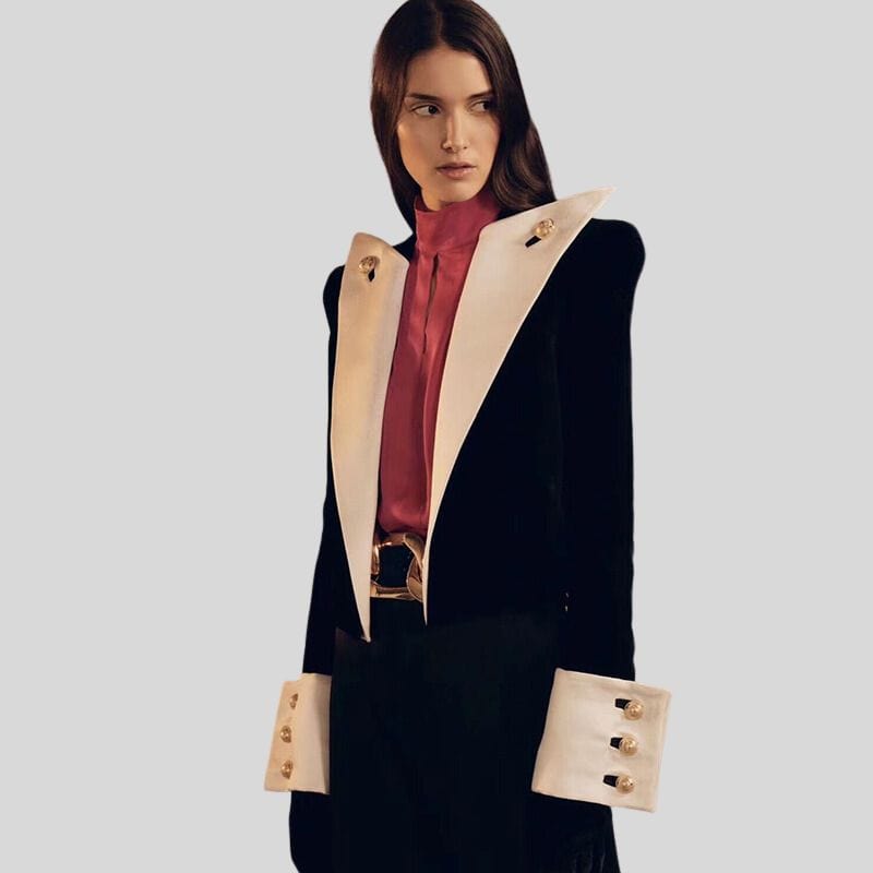 Veste Velours Lisse Femme