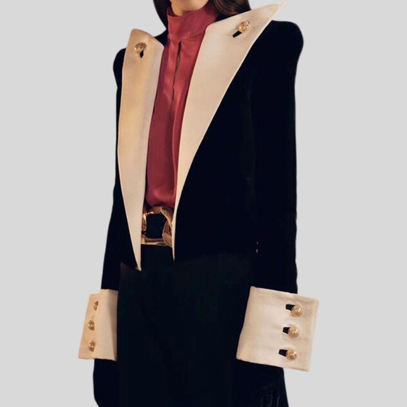 Veste Velours Lisse Femme