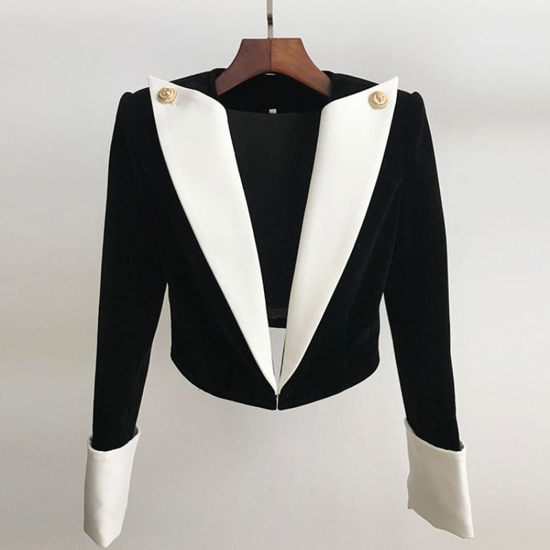 Veste Velours Lisse Femme