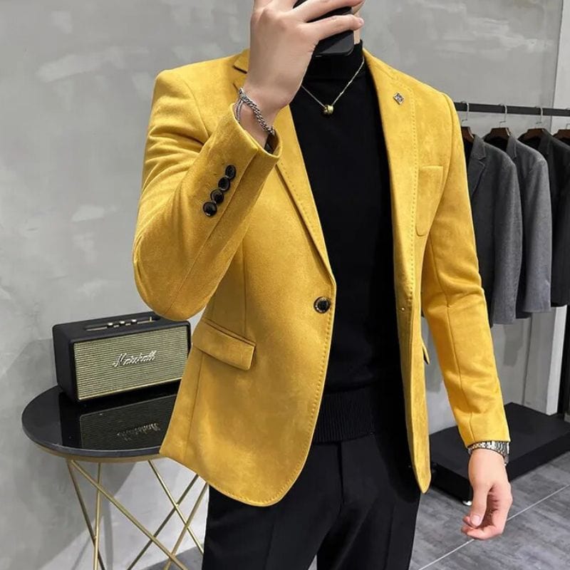 Veste Velours Lisse Homme
