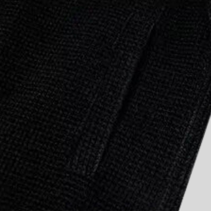 Veste Velours Noire Homme