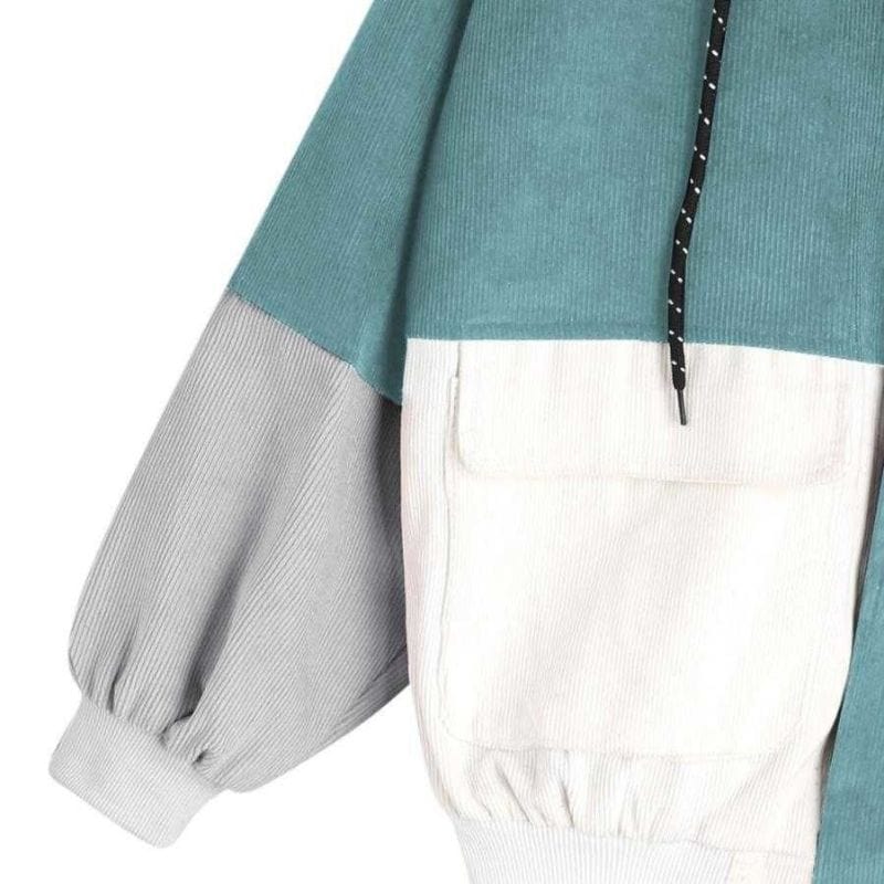 Veste en Velour Cotelé Femme