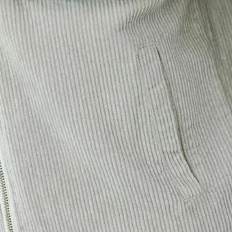 Veste en Velours Beige Homme