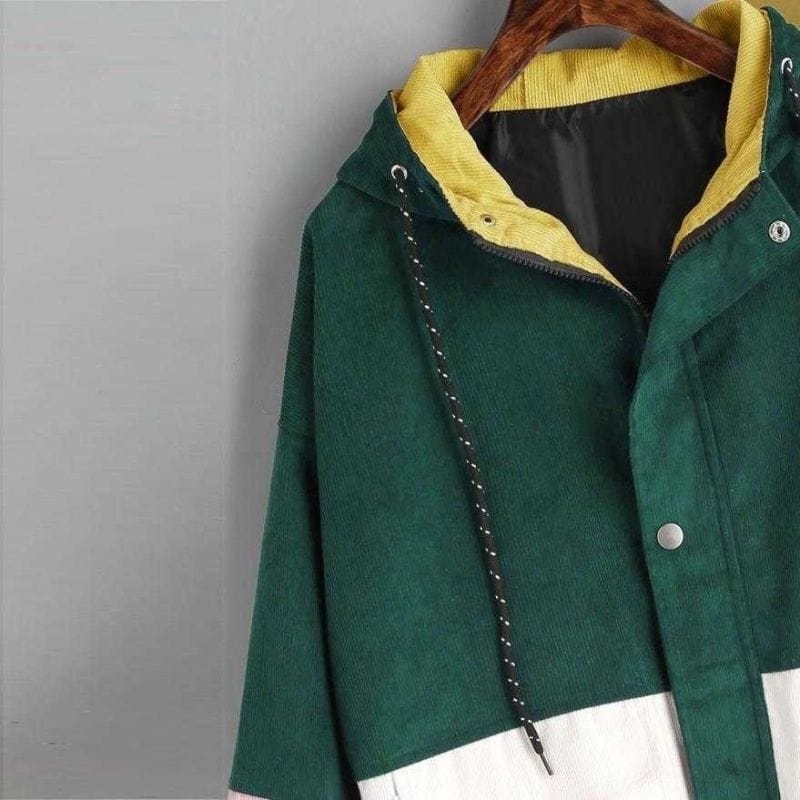 Veste en Velours Côtelé Femme