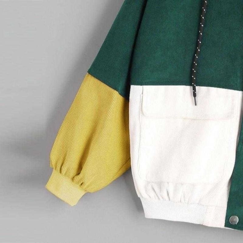 Veste en Velours Côtelé Femme