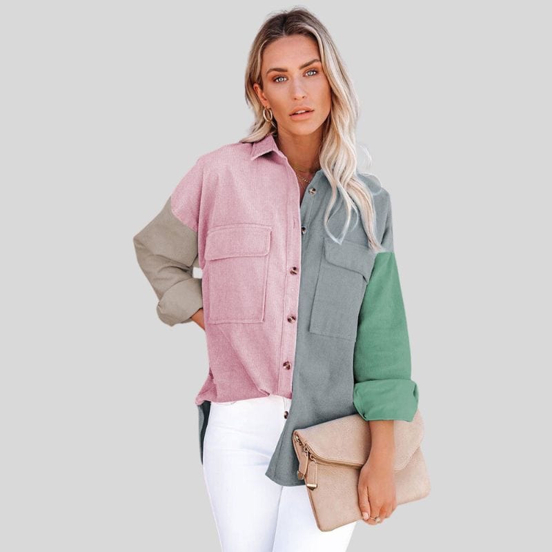 Chemise en Velour Femme