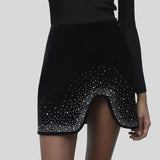 Jupe Noir Velours