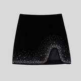 Jupe Noir Velours