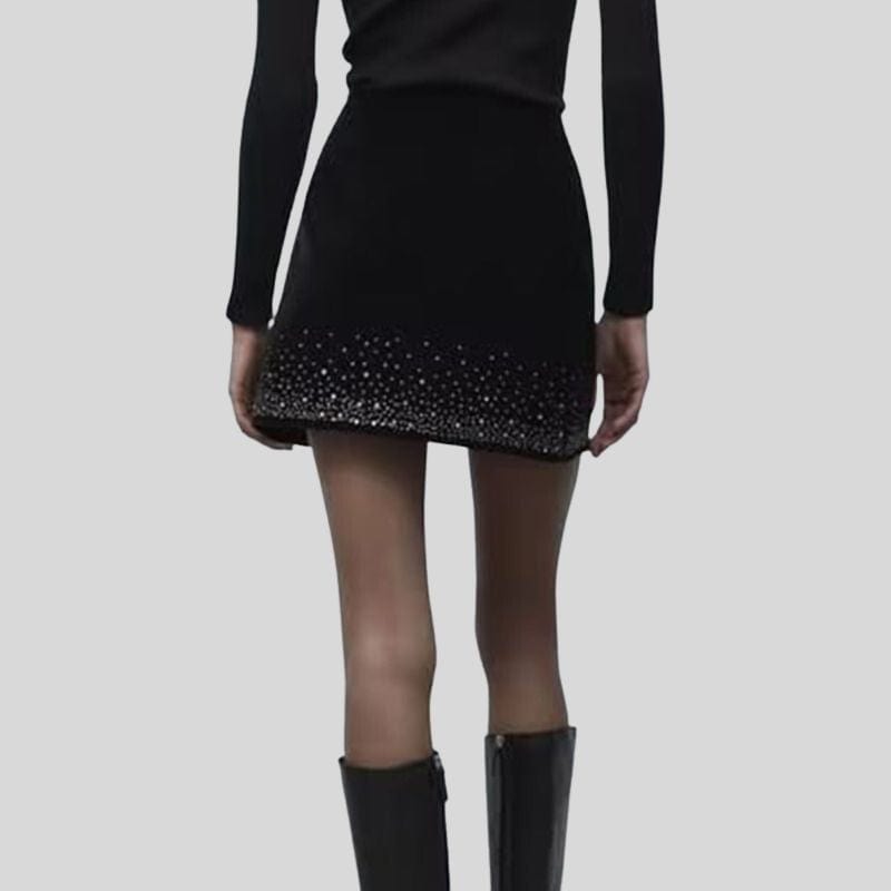 Jupe Noir Velours