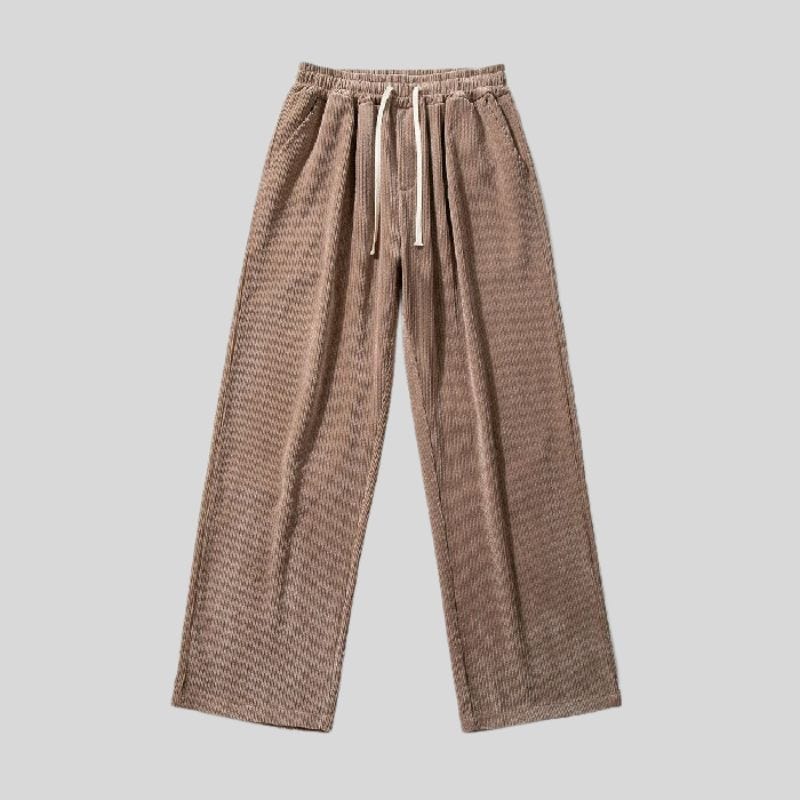 Pantalon Large Velours Homme