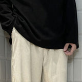 Pantalon Velour Beige Homme