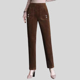 Pantalon Velours Milleraies Femme