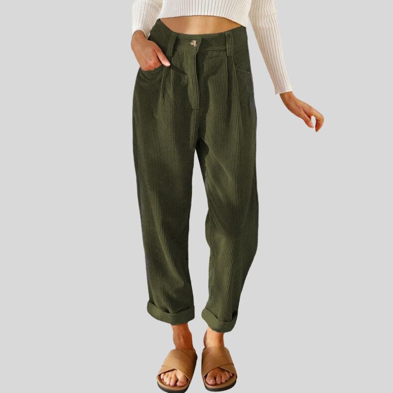Pantalon en Veloure