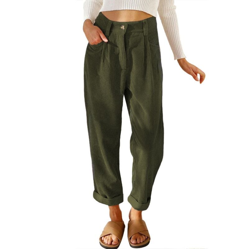 Pantalon en Veloure