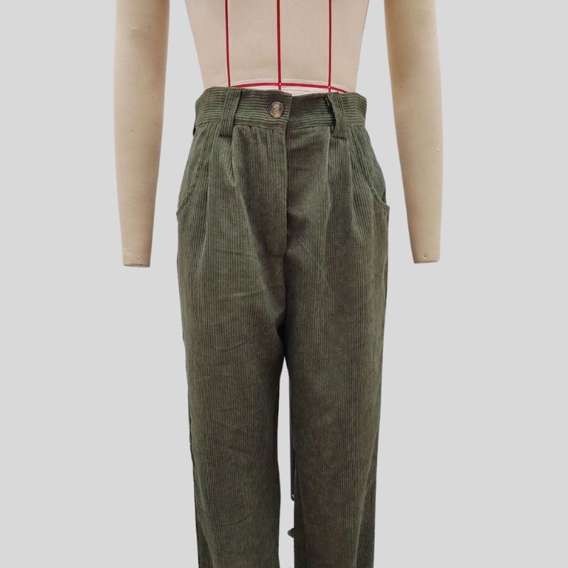 Pantalon en Veloure