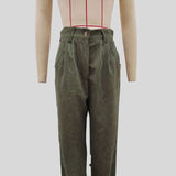 Pantalon en Veloure