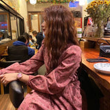 Robe Longue Velours
