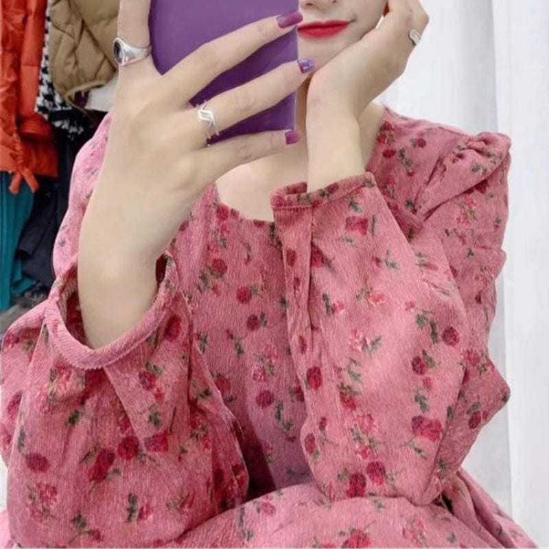 Robe Longue Velours