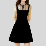 Robe Noire Velours