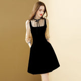 Robe Noire Velours