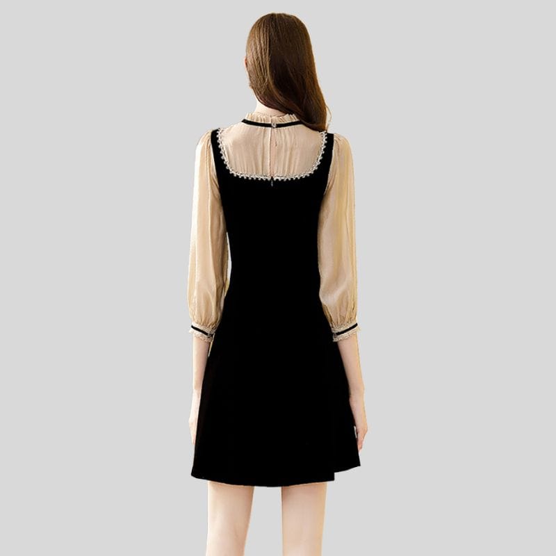 Robe Noire Velours