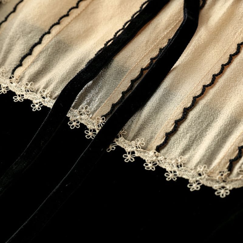 Robe Noire Velours