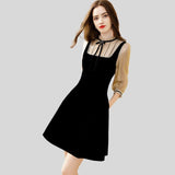 Robe Noire Velours