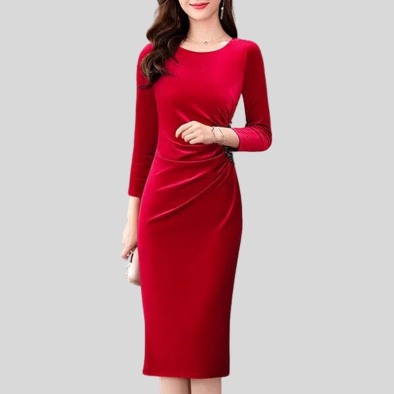 Robe Rouge Velour